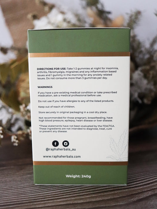 Sleep & Relief and Calm & Focus Boxes