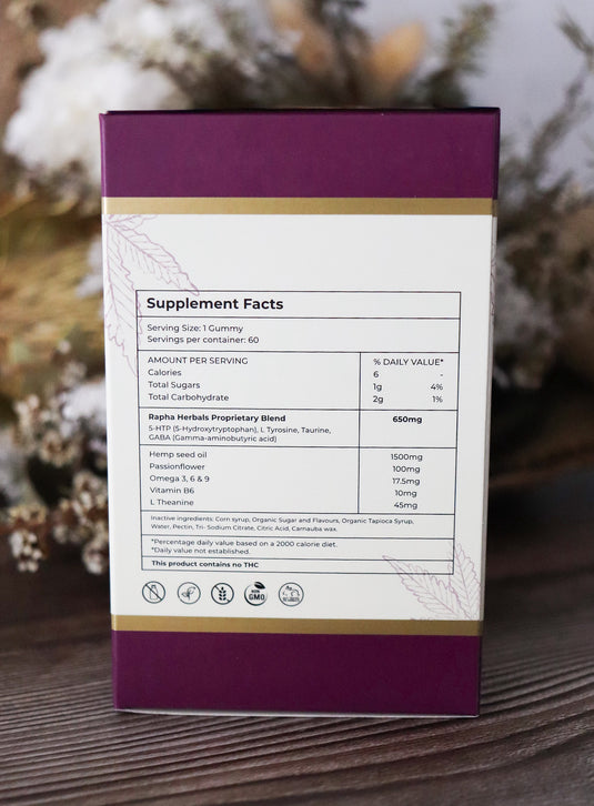 Sleep & Relief and Calm & Focus Boxes