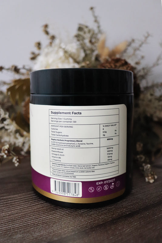 Calm & Focus 120pc Refill Jar