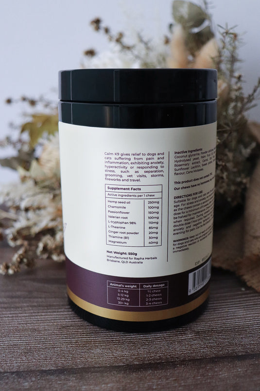 Calm K9 180pc Refill Jar