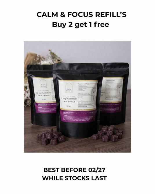 Calm & Focus 3 pack refills