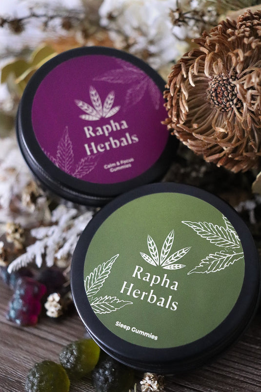 Sleep & Relief and Calm & Focus Trial Tins