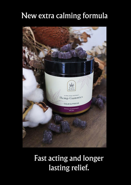 New extra strength formula Calm & Focus Refill jar