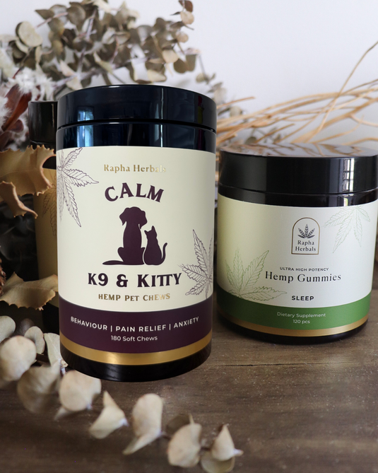 Sleep & Relief and Calm K9 & Kitty Refill Jars