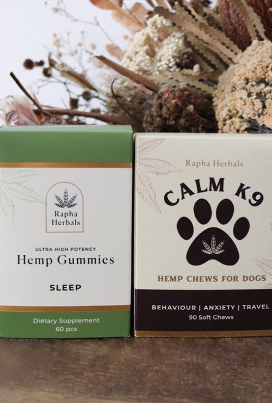 Sleep & Relief and Calm K9 Boxes